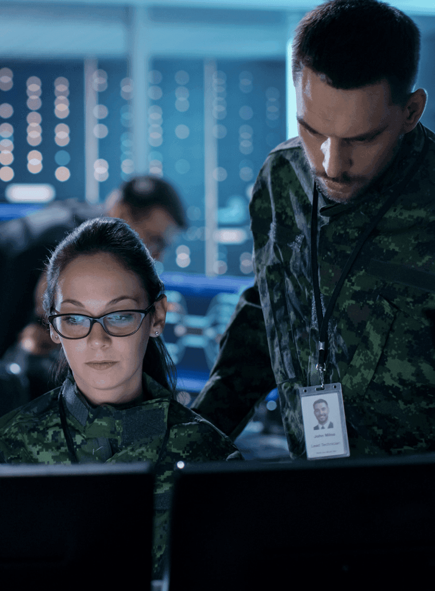 Government surveillance agency and military